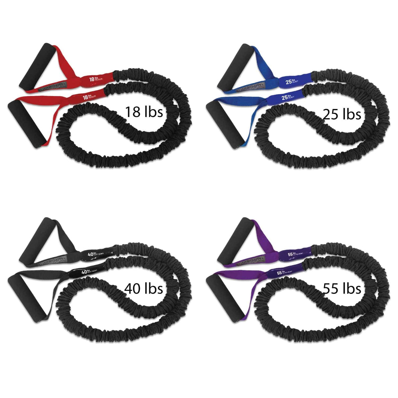 FitCord Resistance Band 4 Packs