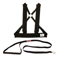 Thumbnail for Athletic explosive power training for resistance strength and speed training. No matter the sport, football, baseball, basketball, soccer, softball, lacrosse, tennis or rugby, strength and speed training is essential. This American Made Training Strap is designed to increase leg strength and speed while improving burst take off recovery and acceleration from a standing position.