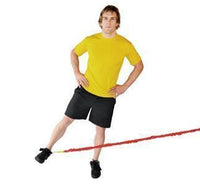 Thumbnail for American Made Resistance training for soccer players. Improve kicking power and accuracy by attaching the ankle cuff to our Rocket Bungee during kicking practice to train athletes for speed and accuracy, which will also increase power. Using bungee for resistance will increase your athletes performance once the bungee is removed.