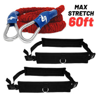 Thumbnail for Speedster Dual Man Overspeed Chaser-vendor-unknown-Ultra Heavy - Collegiate/Pro-Padded Waist Belts-Speedster Athletics