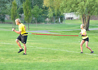 Thumbnail for American Made Athletic trainer systems that focuses on speed and overspeed for all athletes, football, baseball, soccer, and more. with belts