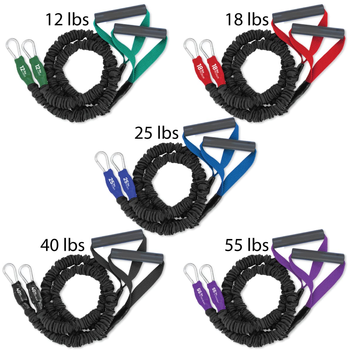 X-Over Resistance Band 5 Packs