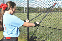 Thumbnail for Girls Softball arm and shoulder pitcher warm up bands that wont break. Covered for the athletes safety and to extend the life of the band. Wont break, will outlast j-bands and are safer than Jaeger bands